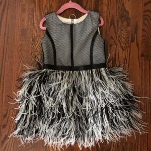 Gorgeous Austrian feather dress by Zoe